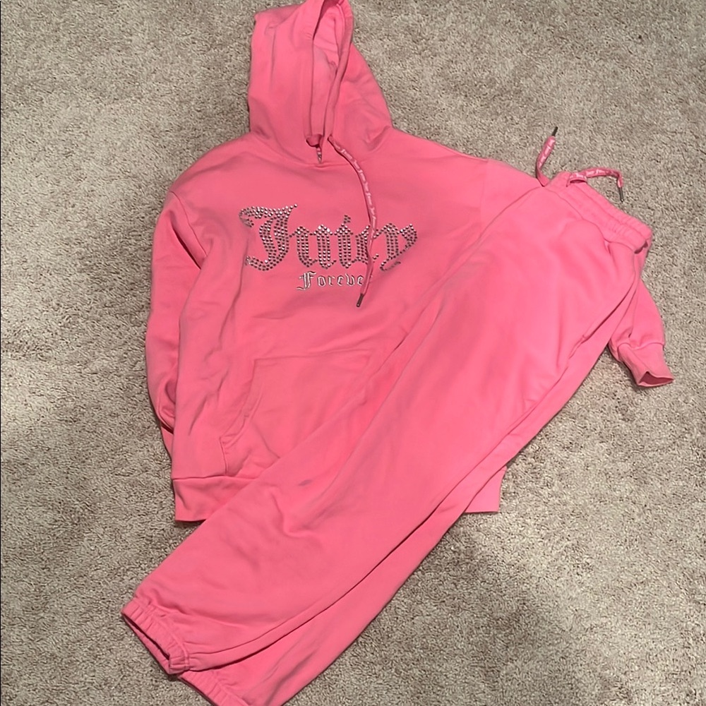 Juicy Couture Vibrant Pink Tracksuit Deadstock Forever 21 😍🥹